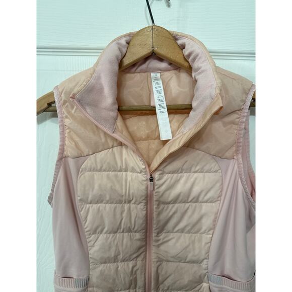 Lululemon Women's Down For it All Technical Vest in Porcelain Pink, 10 - Picture 5 of 9